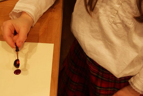 приглашение с сургучевой печатью